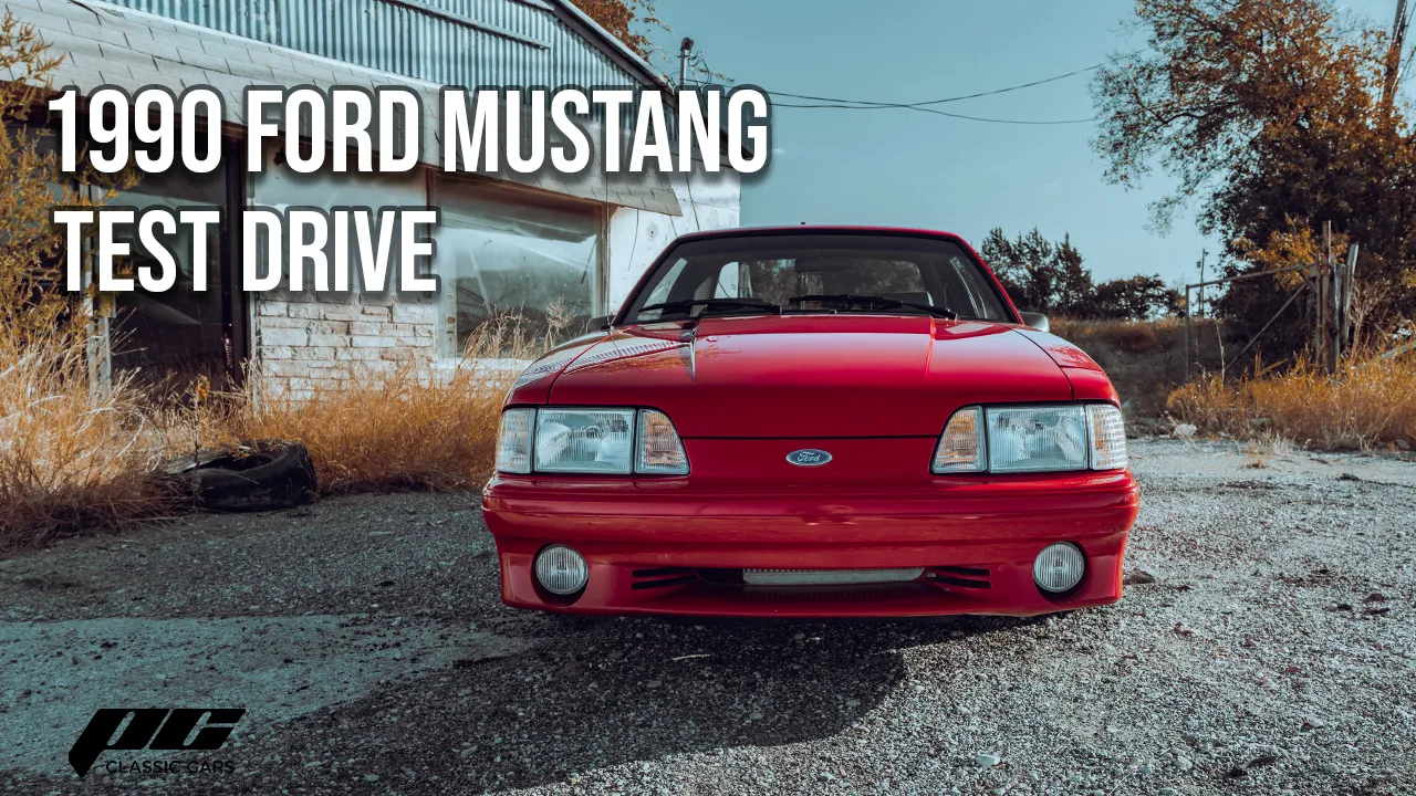 1990 Ford Mustang Test Drive